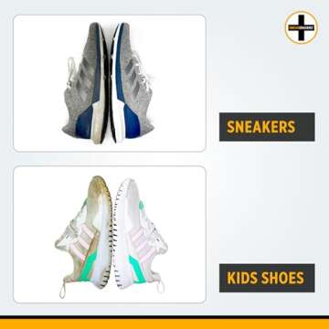 SneakERASERS Overnight Soak, Shoe and Sneaker Cleaner, Easy Detergent for Sneakers athletic shoes, and more. No fuss!