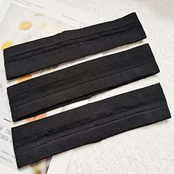 Hexchasty Exercise Sweat Headbands for Women Athletic Headbands Men Non Slip Workout Sweat Bands Headband for Sports Fitness Gym Yoga Running