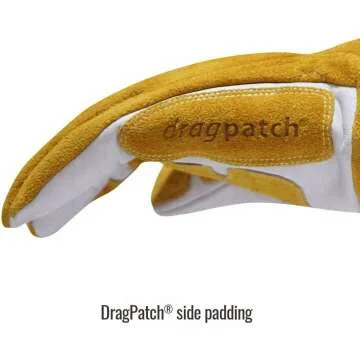 Revco GM1611 Leather MIG Welding Gloves - Protect Hands Comfortably