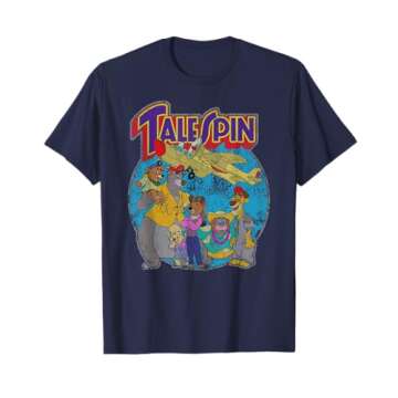 Disney's TaleSpin Graphic T-Shirt for Nostalgic Adventures