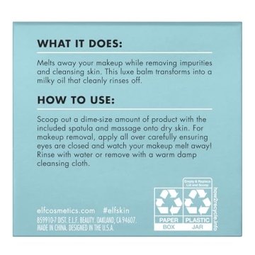 Hydrating Makeup Melting Cleansing Balm by e.l.f. SKIN