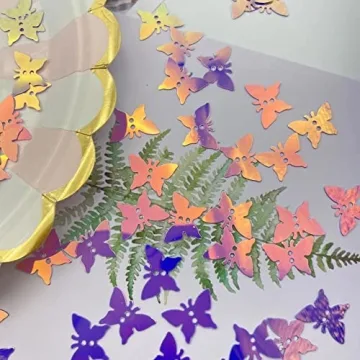 Holographic Butterfly Confetti - Perfect for Parties and Crafts