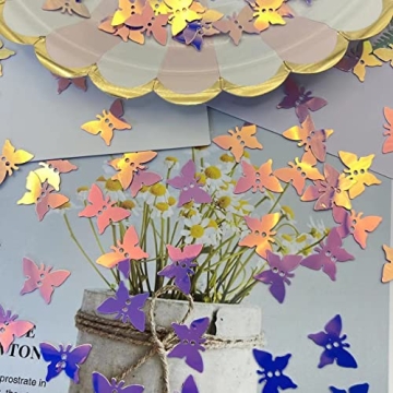 Holographic Butterfly Confetti - Perfect for Parties and Crafts