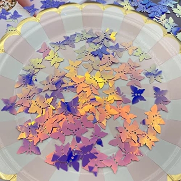 Holographic Butterfly Confetti - Perfect for Parties and Crafts