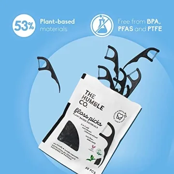 Eco-Friendly Humble Co. Floss Picks for Oral Health