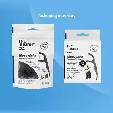 Eco-Friendly Humble Co. Floss Picks for Oral Health