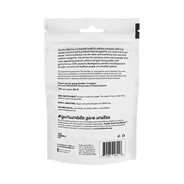 Eco-Friendly Humble Co. Floss Picks for Oral Health