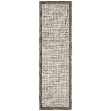 Buy SAFAVIEH Abstract 2'3"x6' Runner Rug in Brown Ivory