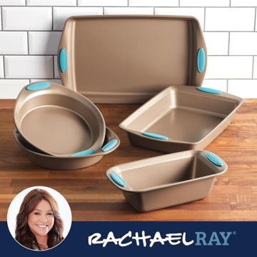 Rachael Ray Cucina Bakeware Nonstick Set 5 Piece