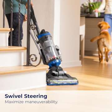 Bissell CleanView Swivel Vacuum - Powerful & Compact