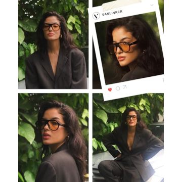 VANLINKER Retro Aviator Polarized Sunglasses for Any Occasion