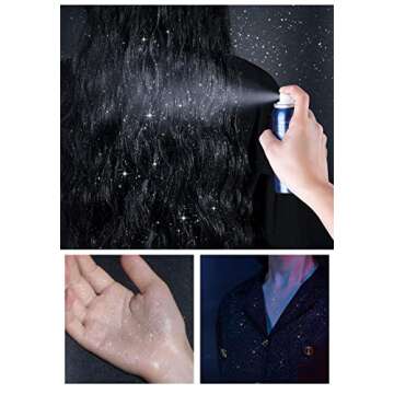 Gorgeous Body Glitter Spray for Festivals and Parties