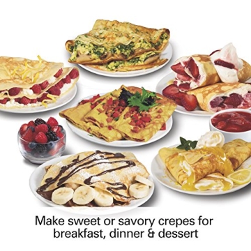 Proctor Silex Electric Crepe Maker 13” Nonstick Griddle