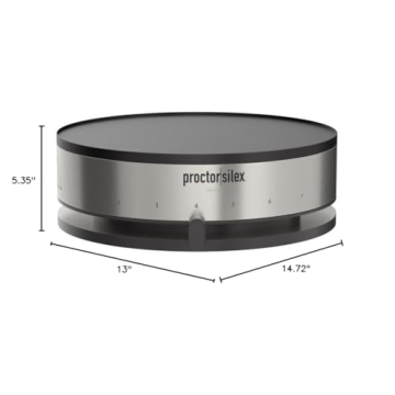 Proctor Silex Electric Crepe Maker 13” Nonstick Griddle