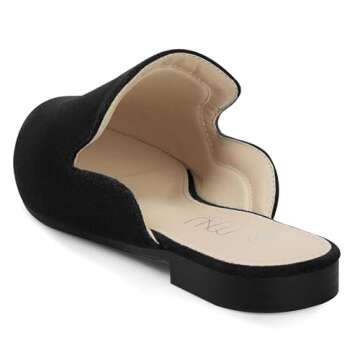 MUSSHOE Comfortable Pointed Toe Mules for Women