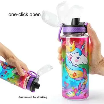 Enchanting Unicorn Water Bottle for School Kids
