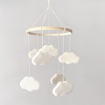 EBINGMIMA Eco-Friendly Baby Mobile - Handcrafted Crib Decor
