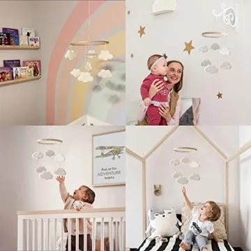 EBINGMIMA Eco-Friendly Baby Mobile - Handcrafted Crib Decor