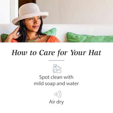 Wallaroo Hat Company Women’s Petite Victoria Sun Hat – Packable Design and Adjustable Sizing for Smaller Crown Sizes – Sophisticated Style for Parties, Beach and Outdoor Events (Mixed Camel)