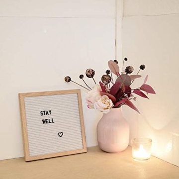 Mixed Color Artificial Eucalyptus Stems for Floral Decor