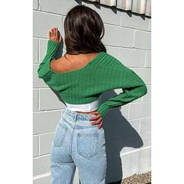 Cioatin Bolero Shrug Sweater - Y2K Style Cardigan