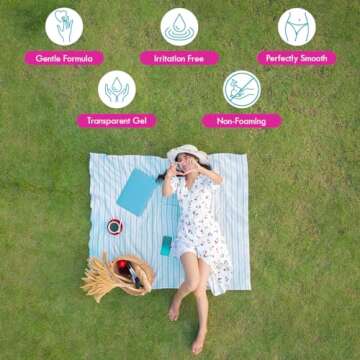 Bikini Zone Anti-Bump Shave Gel for Sensitive Areas, 5 Oz, 3 Pack