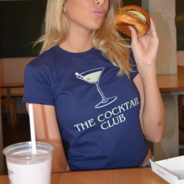 Women Y2k Short Sleeve Baby Tee - Cute Graphic Crop Top