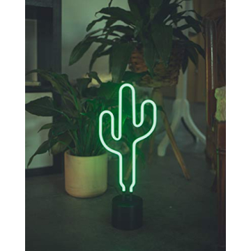 Cactus Neon Desk Light - Fun and Vibrant Room Decor