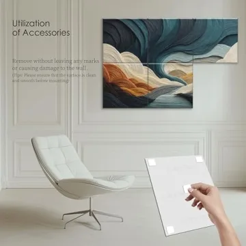 Professional Sound Absorbing Panels 6 Pack Decorative Wall Art