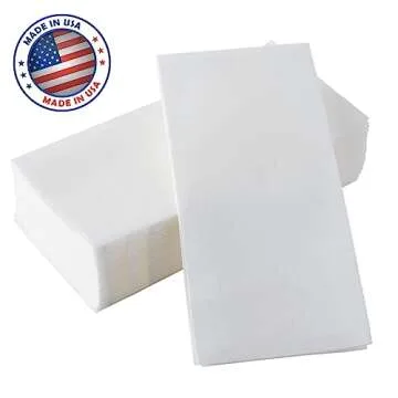 Premium Linen-Feel Disposable Bathroom Napkins - 1000 Pack