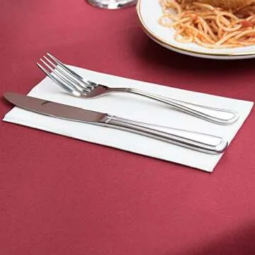 Premium Linen-Feel Disposable Bathroom Napkins - 1000 Pack