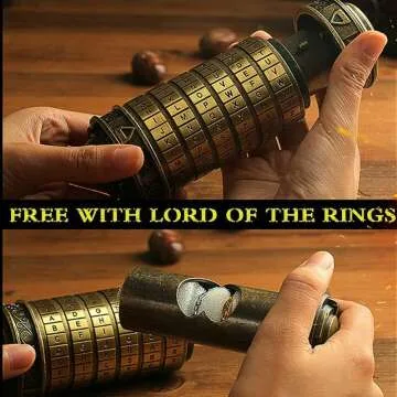 Da Vinci Code Mini Cryptex - Romantic Gift Idea