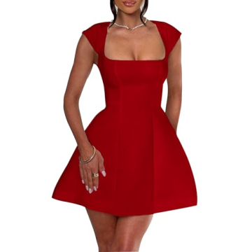 LuFeng A-Line Women's Mini Dress for Elegant Occasions