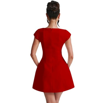 LuFeng A-Line Women's Mini Dress for Elegant Occasions