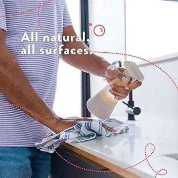 Cleancult Refillable Cleaning Spray Bottle - Eco-Friendly Solution