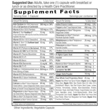 Emerald Labs Prenatal 1-Daily Multi - Prenatal Multivitamin with Methylated Folate, Iron, Whole-Food...