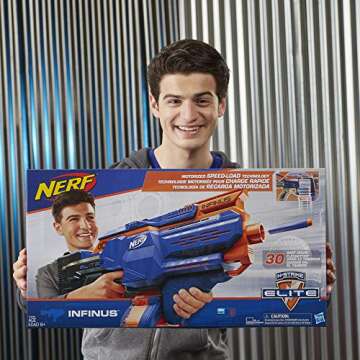 Nerf Infinus Fast Blaster with Speed-Load Technology