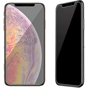 Ailun Privacy Screen Protector for iPhone 11 Pro Max/iPhone Xs Max [6.5 Inch] 2Pack Anti Spy Private Case Friendly Tempered Glass