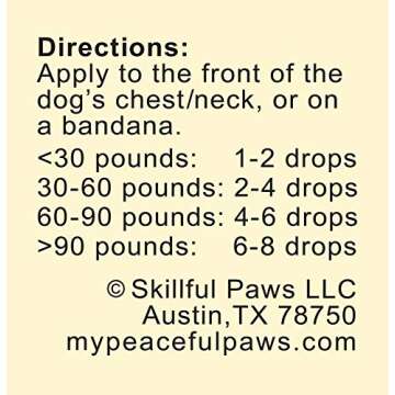 My Peaceful Paws Essential Oil for Dog Calming