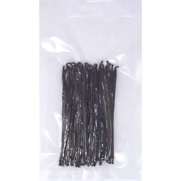 25 Tahitian Extract Grade B Natural Vanilla Beans by Vanilla Products USA