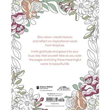 Scriptures and Florals Coloring Book