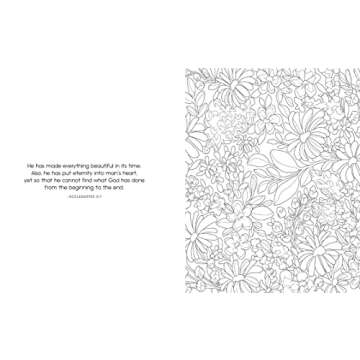 Scriptures and Florals Coloring Book