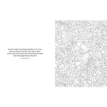 Scriptures and Florals Coloring Book