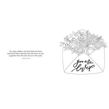 Scriptures and Florals Coloring Book
