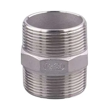 DERNORD Stainless Steel 1 1/2 Inch Ball Valve for Fluid Control