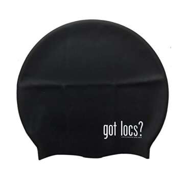 Stays Put XL Swim Cap for Dreadlocks & Braids