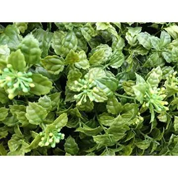 Year Round Everyday Boxwood Wreath - Artificial Greenery Summer Front Door Porch Decoration