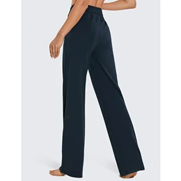 CRZ YOGA Women's Casual Wide Leg Sweatpants 31 inch