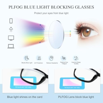 Buy PLFOG Blue Light Glasses - Stylish and Protective Eyewear