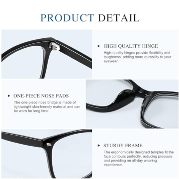 Buy PLFOG Blue Light Glasses - Stylish and Protective Eyewear